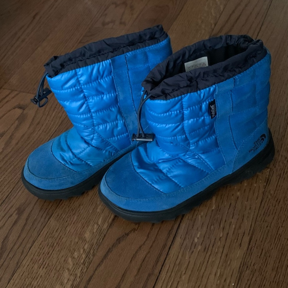The North Face Kids Blue Winter Boots kid size:US 2